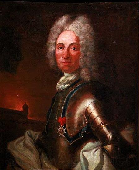 unknow artist Jacques Tarade (1640-1722), director of the fortifications in Alsace from 1693 to 1713 France oil painting art